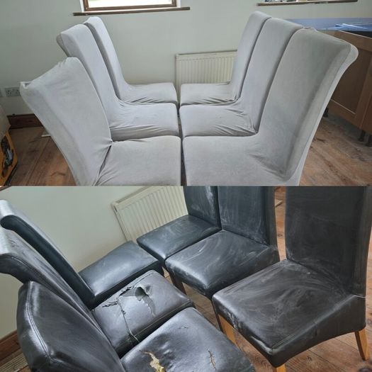 Dining chairs + covers