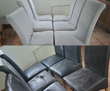 Dining chairs + covers
