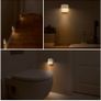 Lumi Stick-On Night Light, Warm White LED, Motion Sensor, Bedroom, Bathroom, Kitchen, Hallway, Stairs, Energy Efficient, Compact, 3-pack Image 2