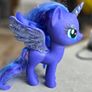 Luna Nightmare Moon Sparkle Glitter HTF 6 Inch Brushable MLP G4 My Little Pony 2016 Image 2