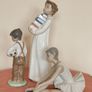 3 Vintage NAO by Lladro figurines Image 3