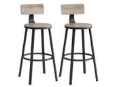 Industrial Design Bar Stools Set of 2