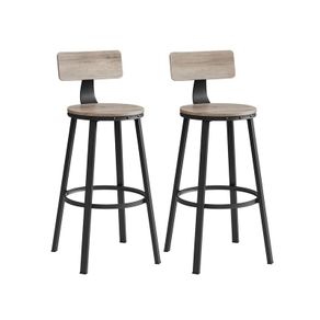 Industrial Design Bar Stools Set of 2