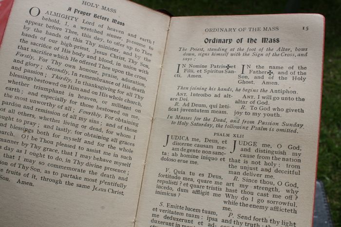 Antique Prayers and Missals