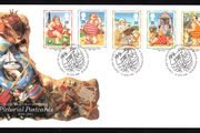 1994 Great Britain Pictorial Postcards Royal Mail Addressed Stamp First Day Cover (FDC)