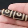 Antique Himalayan Tibetan 4 Eyes Agate Dzi Bead Amulet Image 5