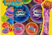 Retro Mix &amp; Play Scented Compounds Set, for Kids Cloud, Butter, Foam &amp; Super Stretch