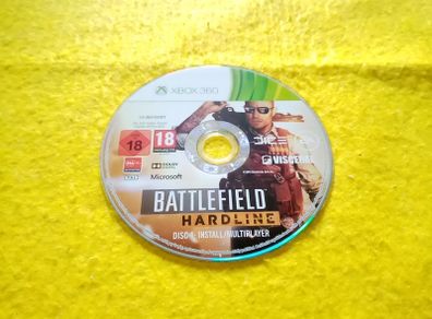 Battlefield Hardline Xbox 360 games Original Pal version