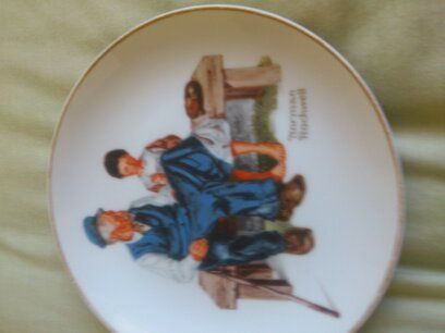 The lighthouse keepers daughter plate .