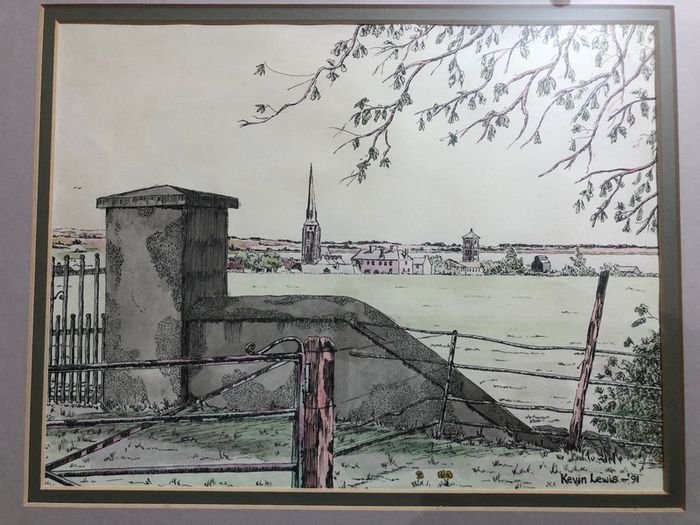 Wexford artist Kevin Lewis 1991