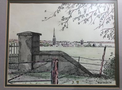 Wexford artist Kevin Lewis 1991