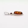 925 Sterling Silver & Natural Baltic Amber Pendant Image 6