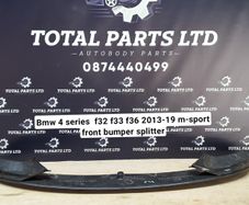 Bmw 4 series f32 m -sport front bumper splitter