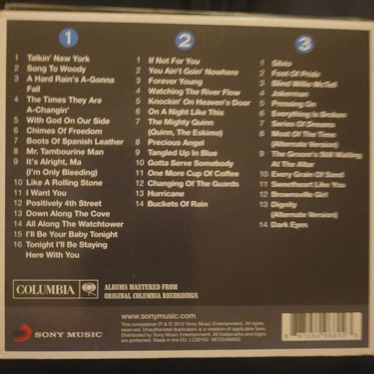 Bob Dylan - The Ultimate Bob Dylan Collection. 3 CD Set.
