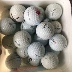 50 used Titleist Pro V1 practice grade golf balls