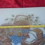 Large 19.75 Inch Long Glass Centerpiece Placemat / Bread Loaf Chop Board Image 2
