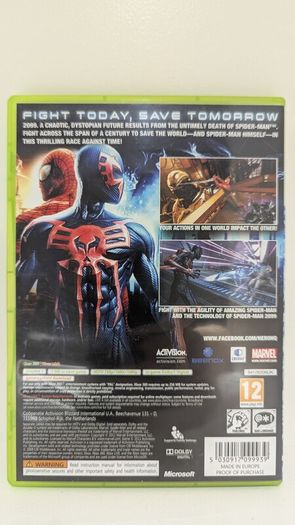Spiderman Edge of Time Xbox 360