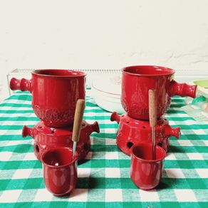 Vintage Individual Fondue Sets