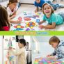 Magnetic Tiles 40 Piece STEM Building Set, Montessori Sensory Magnetic Blocks for Toddlers, Creative Learning Toys for 3+ Boys & Girls Image 5