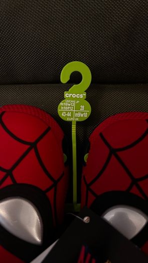 Spider-Man Brand New Day Crocs Mens UK 9