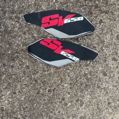Suzuki SV650 gen 2/3 knee support stickers