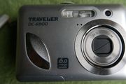 Traveler DC-6900 6MP Digital Camera 2Gb SD Card and bag  Tested