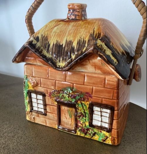 Antique China Toby jug Cheese Closch Cottage Biscuit Barrel Jugs