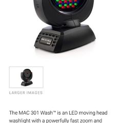 moving head Martin Mac 301 wash