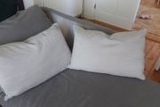 Grey cushions