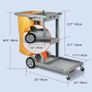 Commercial Cleaning Cart FREE DELIVERY Image 3