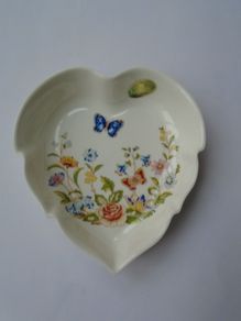 Aynsley Fine bone china, dish, Home decor, Heart shaped  dish