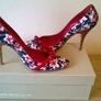 Dune Floral Heels UK Size 6/ EUR 39 Image 2
