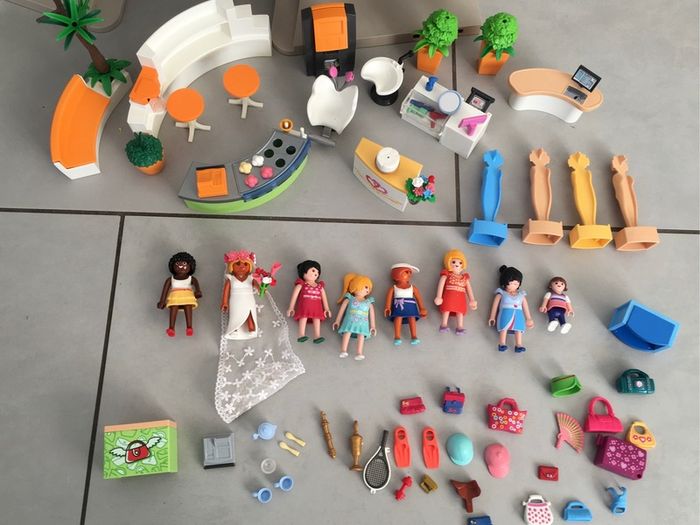 playmobile city life shopping centre