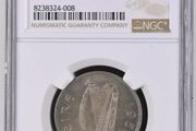 Ireland 1955 | Florin | Irish 2 Shillings | Salmon | KM.15a | MS65