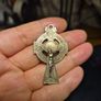 Vintage Celtic Cross Pendant Image 3