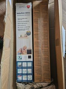 BabyDan Alma Retractable Safety Gate x 2