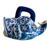 Large Blue & White Chinese-Style Ceramic Fish Image 6