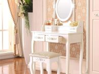 main image for ad Dressing Table with Padded Stool FREE DELIVERY