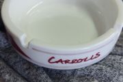 Carrolls no1 ashtray,nice condition,,price includes post to anywhere in ireland,collectors item ,with smoking ban..sold as seen.