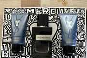 Yves Saint Laurent Y Mens Gift Set - EDP + Shower Gel + After Shave