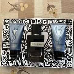 Yves Saint Laurent Y Mens Gift Set - EDP + Shower Gel + After Shave