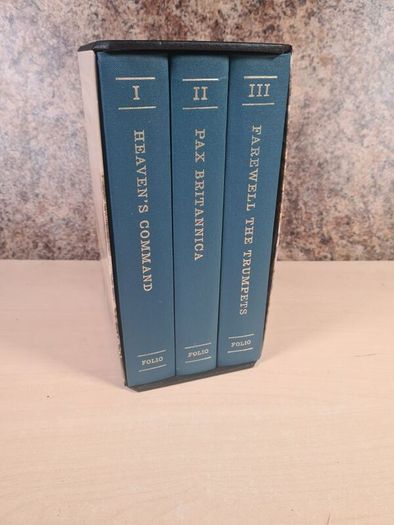Folio Society Pax Britannica 3 Volume  Book Set James Morris 1992