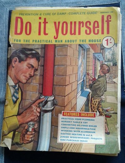 Vintage magazine "Do it Yourself" February 1961