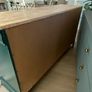 Extra Large Refurbished Chest of Drawers Mallard Green & Natural Wood Image 9