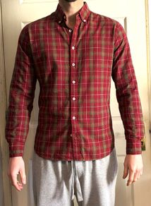 Mango Slim Fit Checked Shirt
