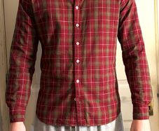 Mango Slim Fit Checked Shirt
