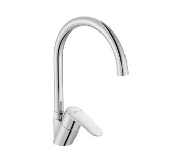 Roca Victoria Plus Single-Lever Kitchen Mixer Tap with Swivel Spout
