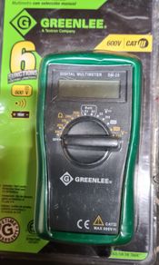 Greenlee DM-25 CATIII 600V Manual Ranging Digital Multimeter