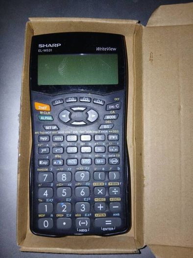 Sharp W531 Writeview calculator