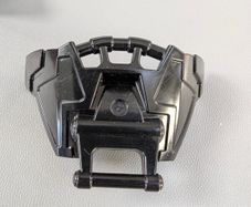 Lego Hero Factory Part 92223 Armor Shell with Angled Bar and Straight Bar Black